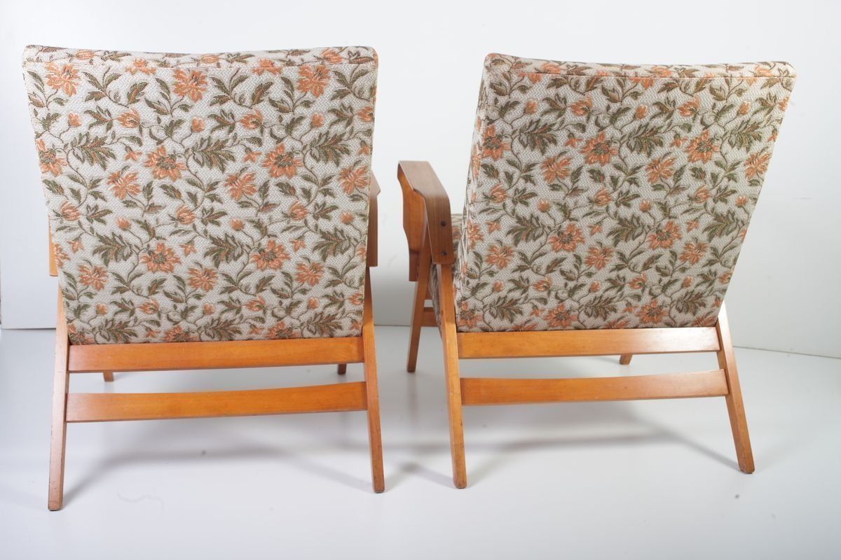 Mid Century Lounge Chairs By František Jirák For Tatra, 1960s, Set Of 2 photo Furniture