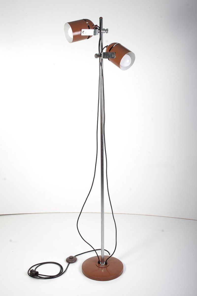 Mid Century Vloerlamp Van Josef Hurka Voor Napako, Jaren 1960