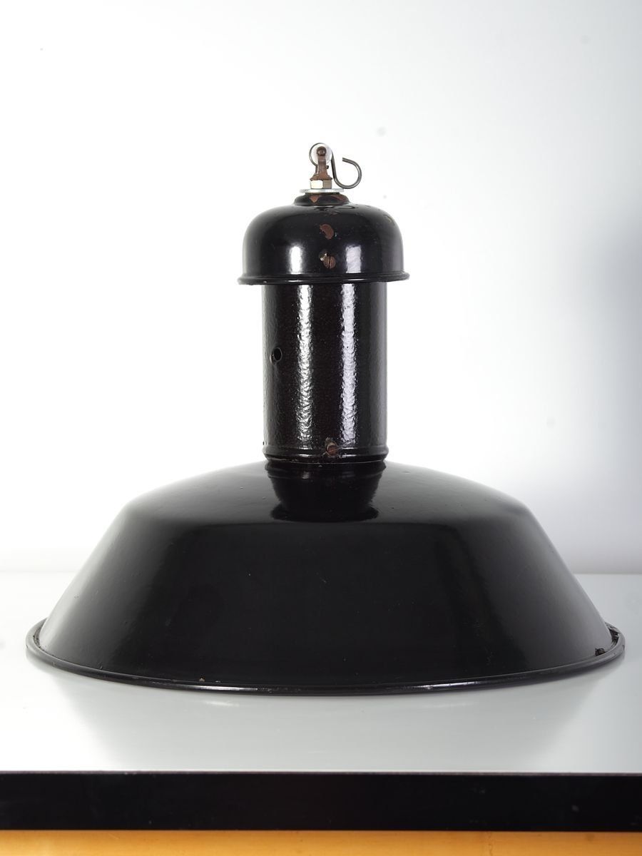 Mid Century Industriële Plafondlamp, Ca. Jaren 1950 photo furniture