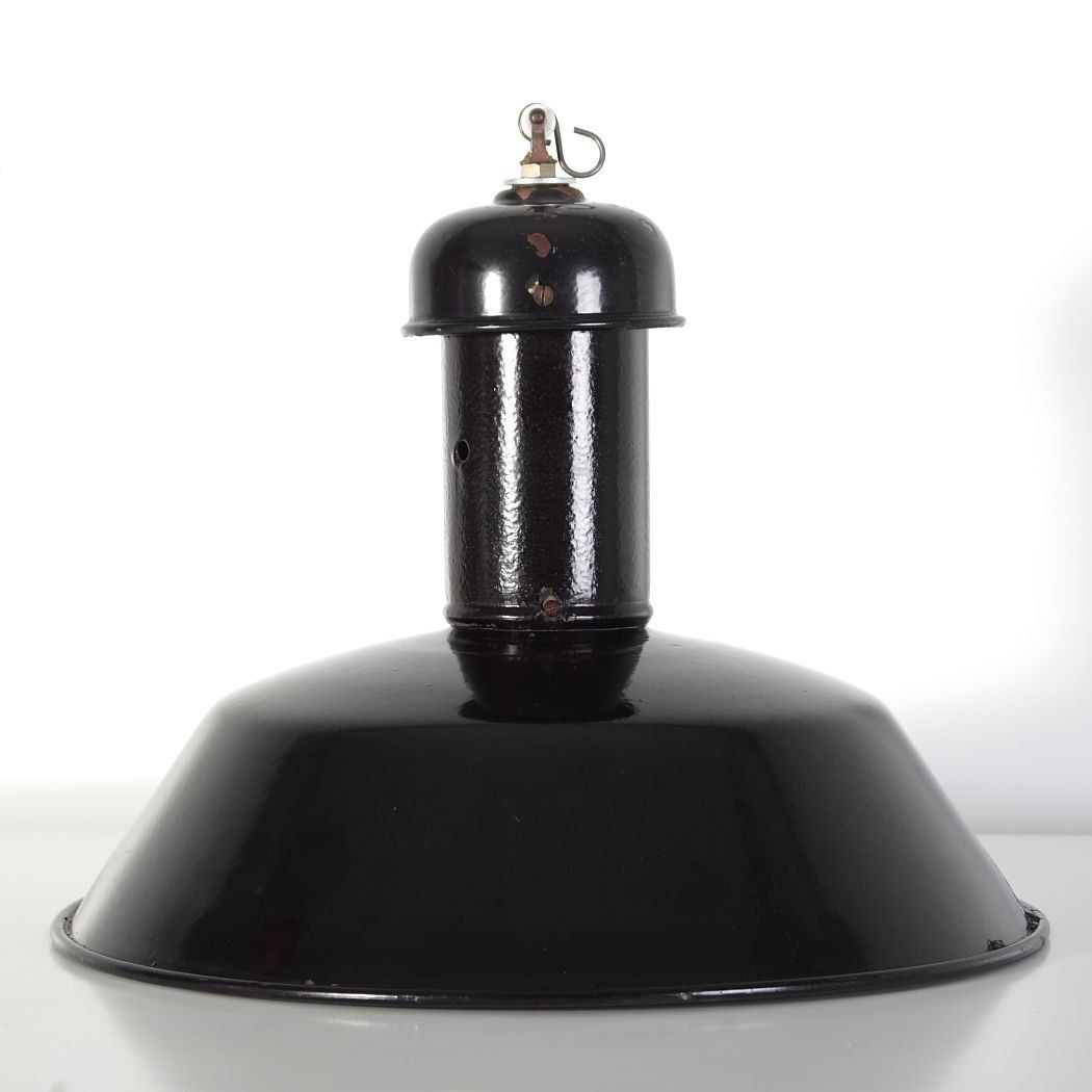 Mid Century Industriële Plafondlamp, Ca. Jaren 1950 photo 228.0