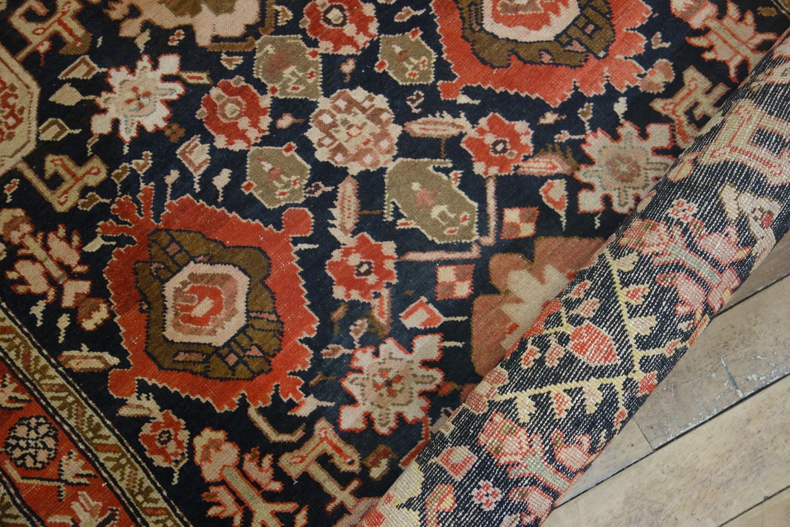 photo vinterior Extremely Large 19th Century Kuba Kelleh Corridor Carpet, Rug