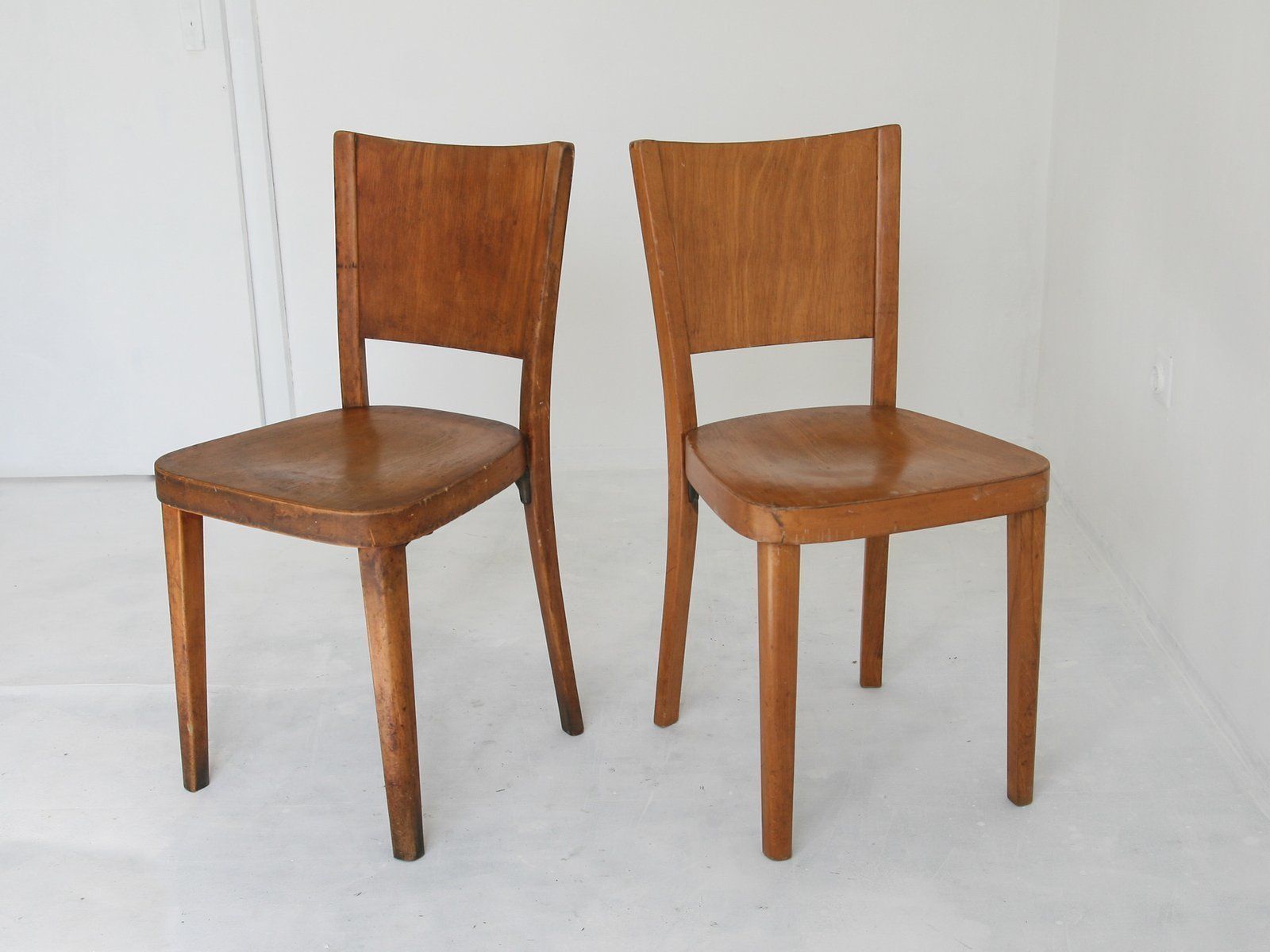 Vintage Bentwood Dining Chair From Thonet, Set Of 2