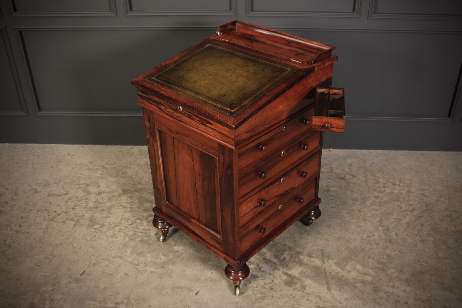 photo for sale William IV Rosewood Davenport Desk