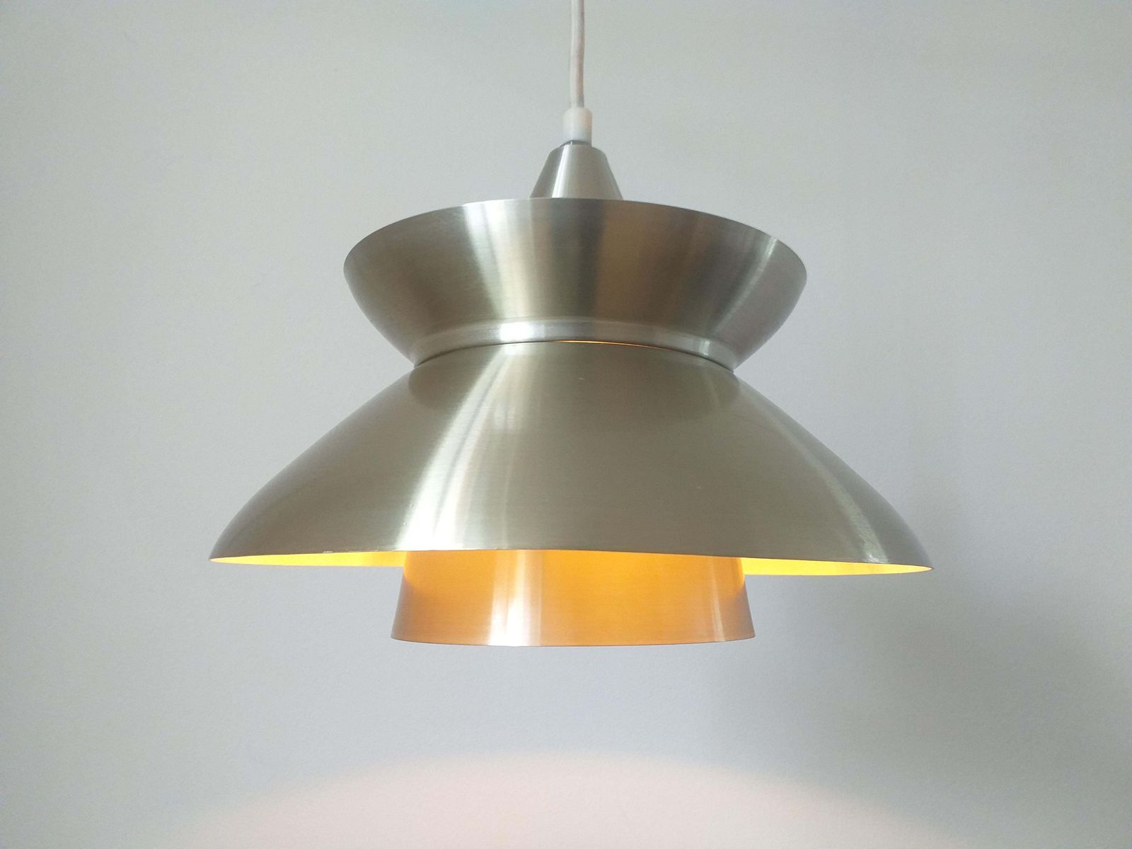 Lighting Mid Century Pendant Granhaga, Denmark, 1960s. photo