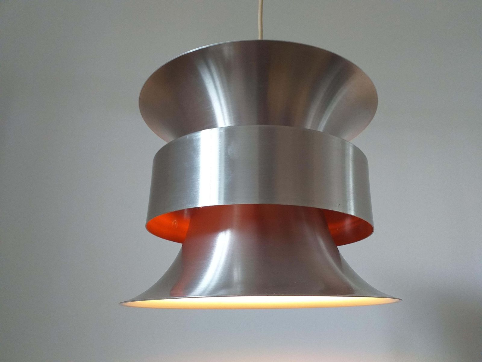 Lighting Mid Century Pendant Designed By Carl Thore, Sweden, 1970s. photo