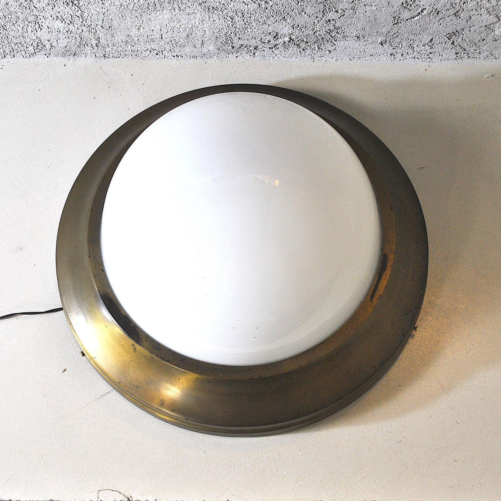 Caccia Dominioni Pier Luigi Italian Mid Century Wall Light In Brass 1960s photo Lighting