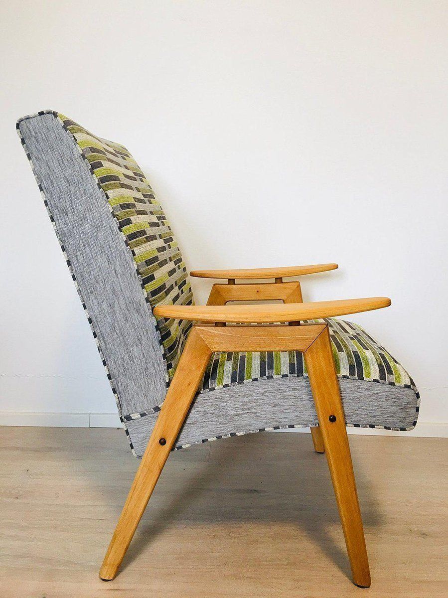 photo vintage Czech Armchair By Jaroslav Smidek For Jitona, 1960s