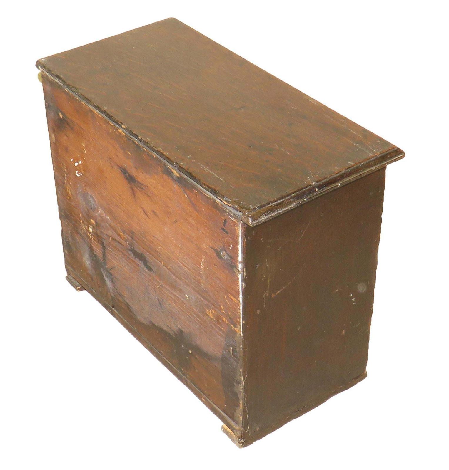 English Mid 18th Century Miniature Oak Kneehole Desk (England, Circa 1750) photo 2150.0