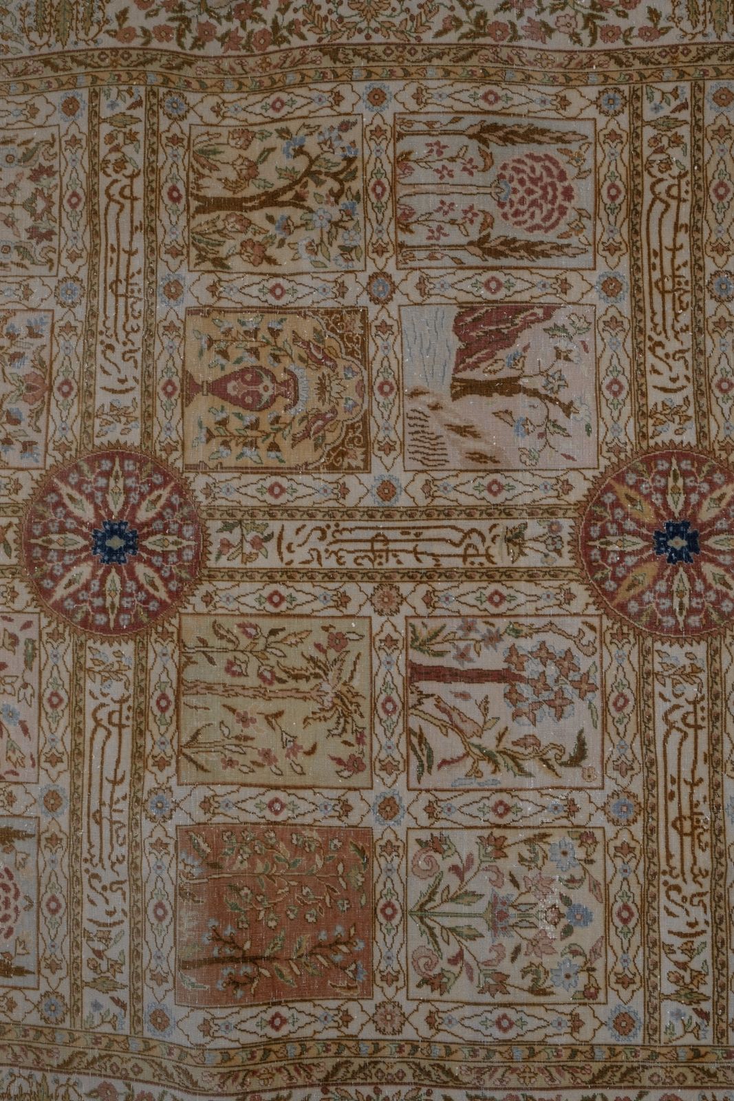Antique Handmade Samarkand Rug 196 X 294 photo for sale
