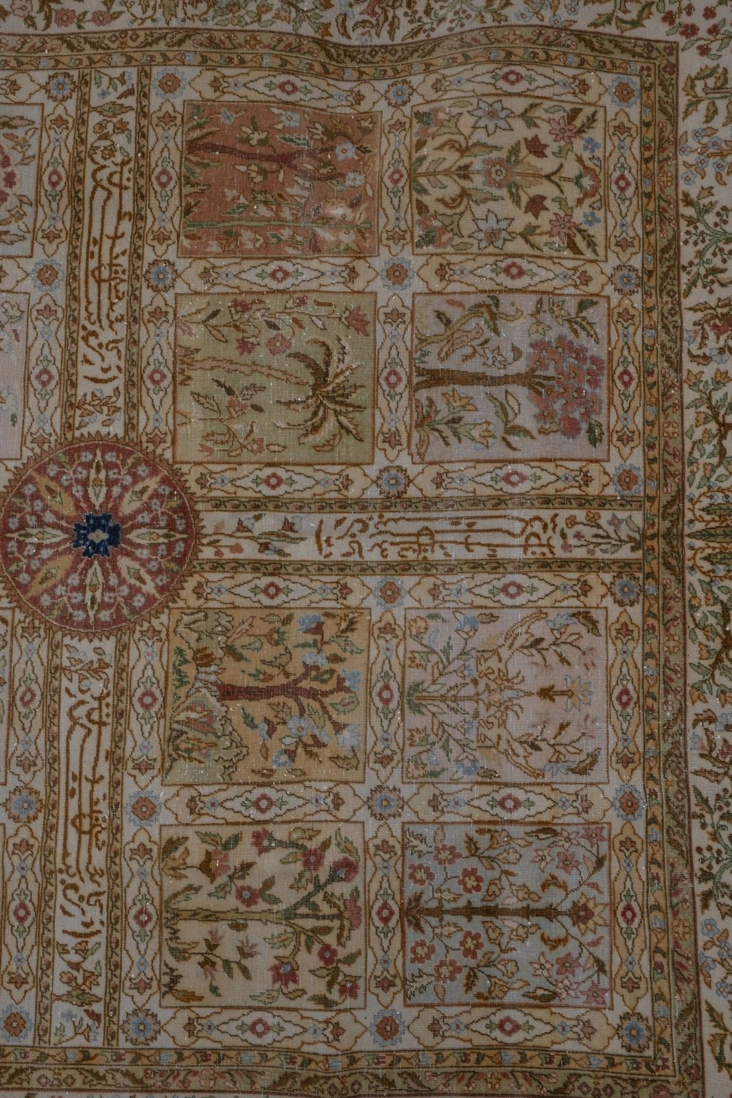 Antique Handmade Samarkand Rug 196 X 294 photo Textiles