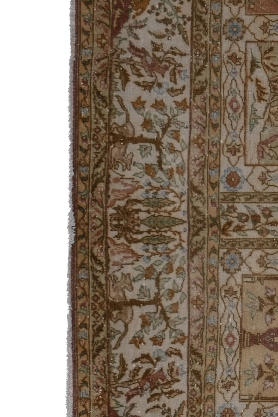 Textiles Antique Handmade Samarkand Rug 196 X 294 photo