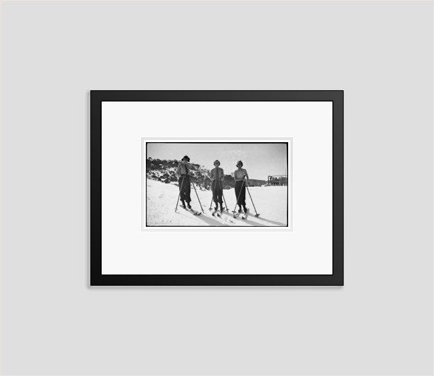 'Mount Kosciusko' 1926 Archival Pigment Print Framed In Black