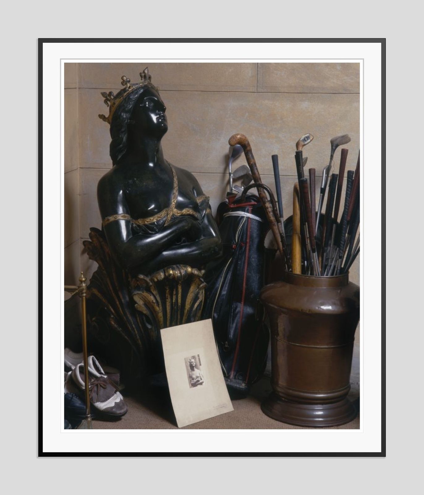 'Eastnor Castle' 1990s Signed C Type Print Framed In Black