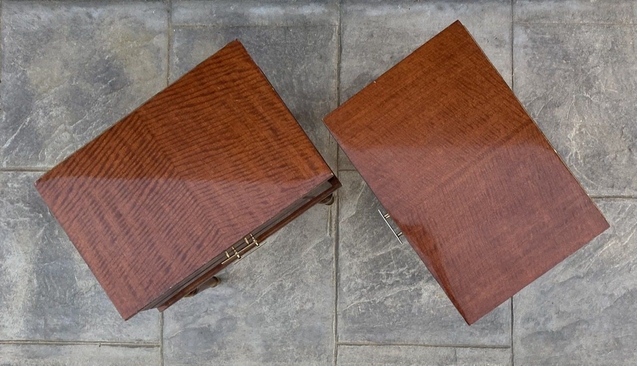Vintage Wood Nightstands, 1970s, Set Of 2 photo buy