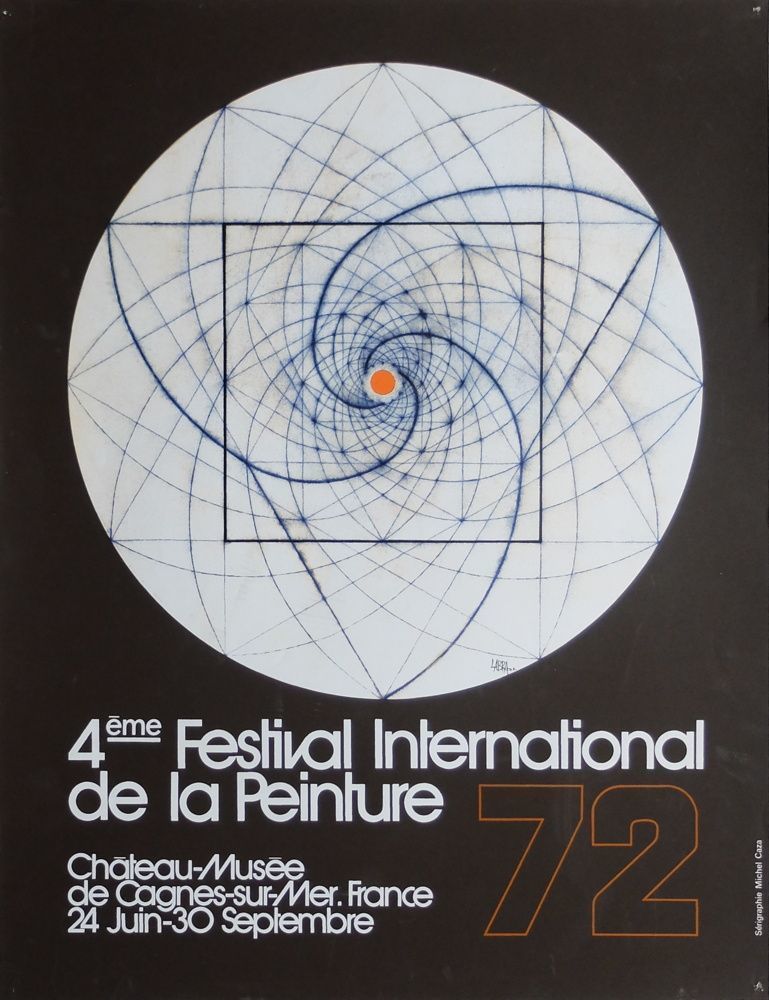 De Labra José Maria   Silkscreen Poster   International Festival Of Painting 1972