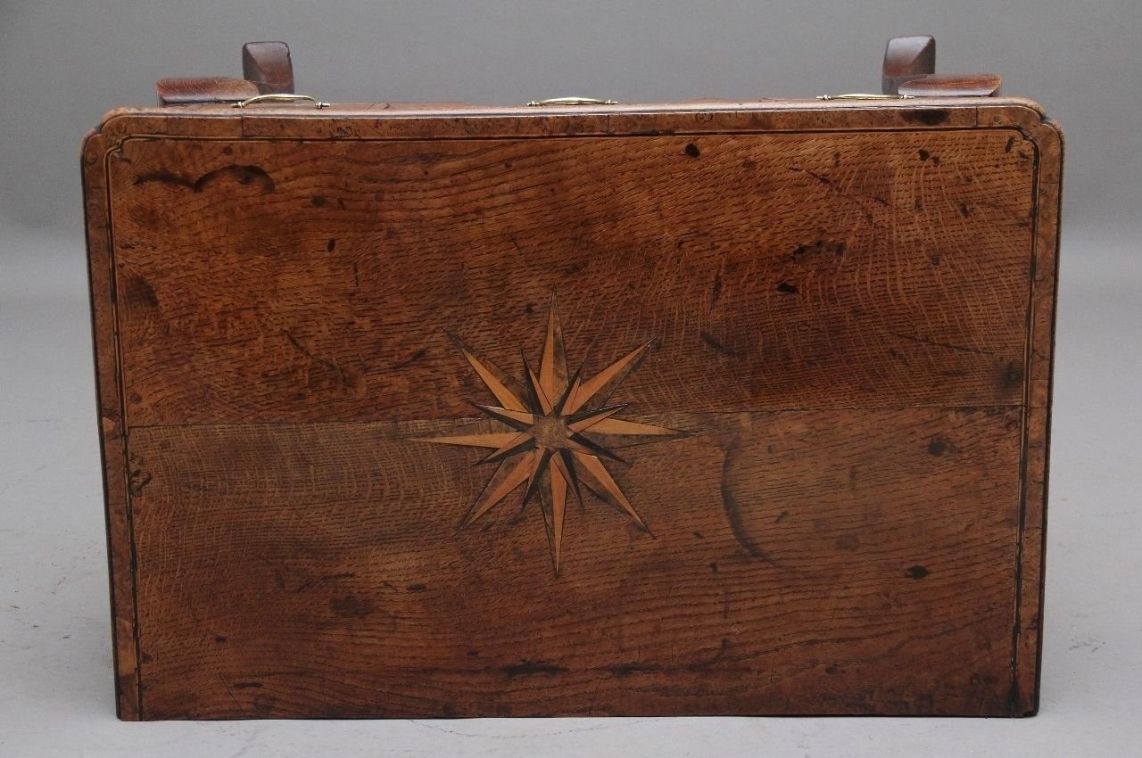 A Decorative 18th Century Oak Lowboy photo vintage
