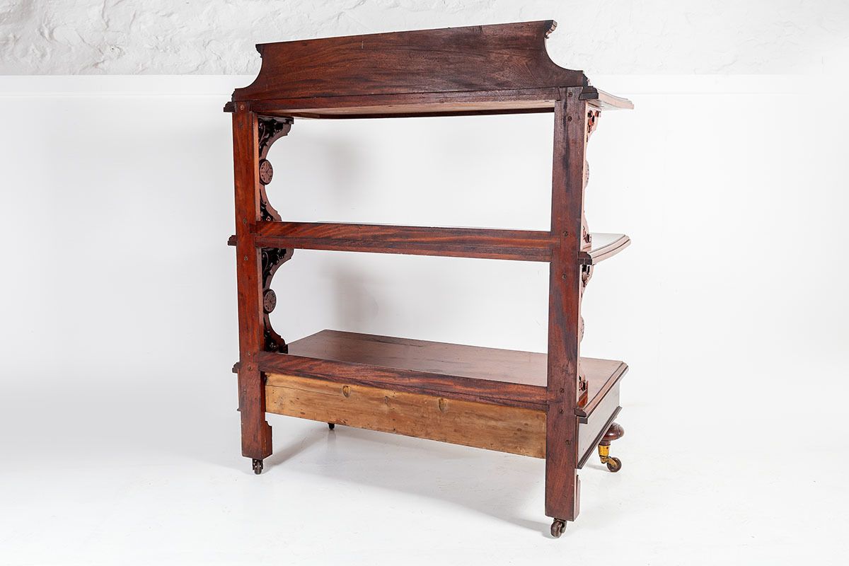Former Buffet Cart Circa.1860 | Shelving Unit | Storage | Bookcase photo buy