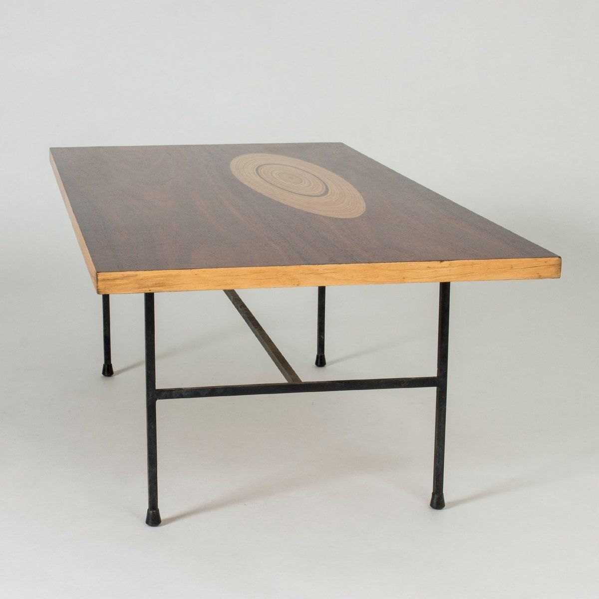 Rosewood And Inlaid Wood Coffee Table By Tapio Wirkkala For Asko photo furniture