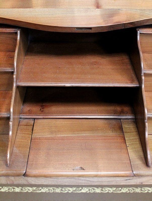 photo vinterior Small Cherrywood Sloping Desk, Louis XV Style, Late 19th Century