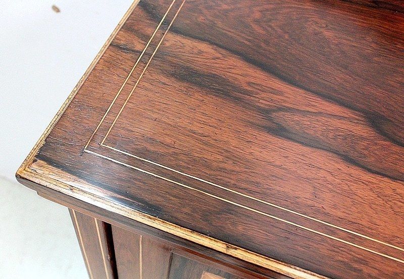 photo for sale Small Display Case In Rosewood Veneer   1920