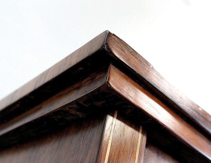 1946.7 Small Display Case In Rosewood Veneer   1920 photo