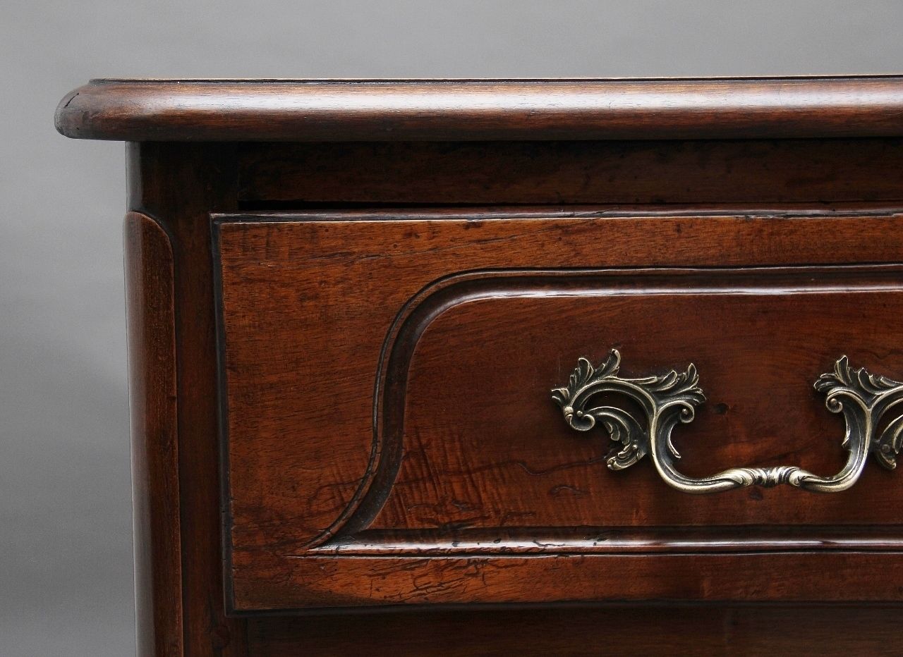 Early 19th Century French Walnut Commode photo vintage