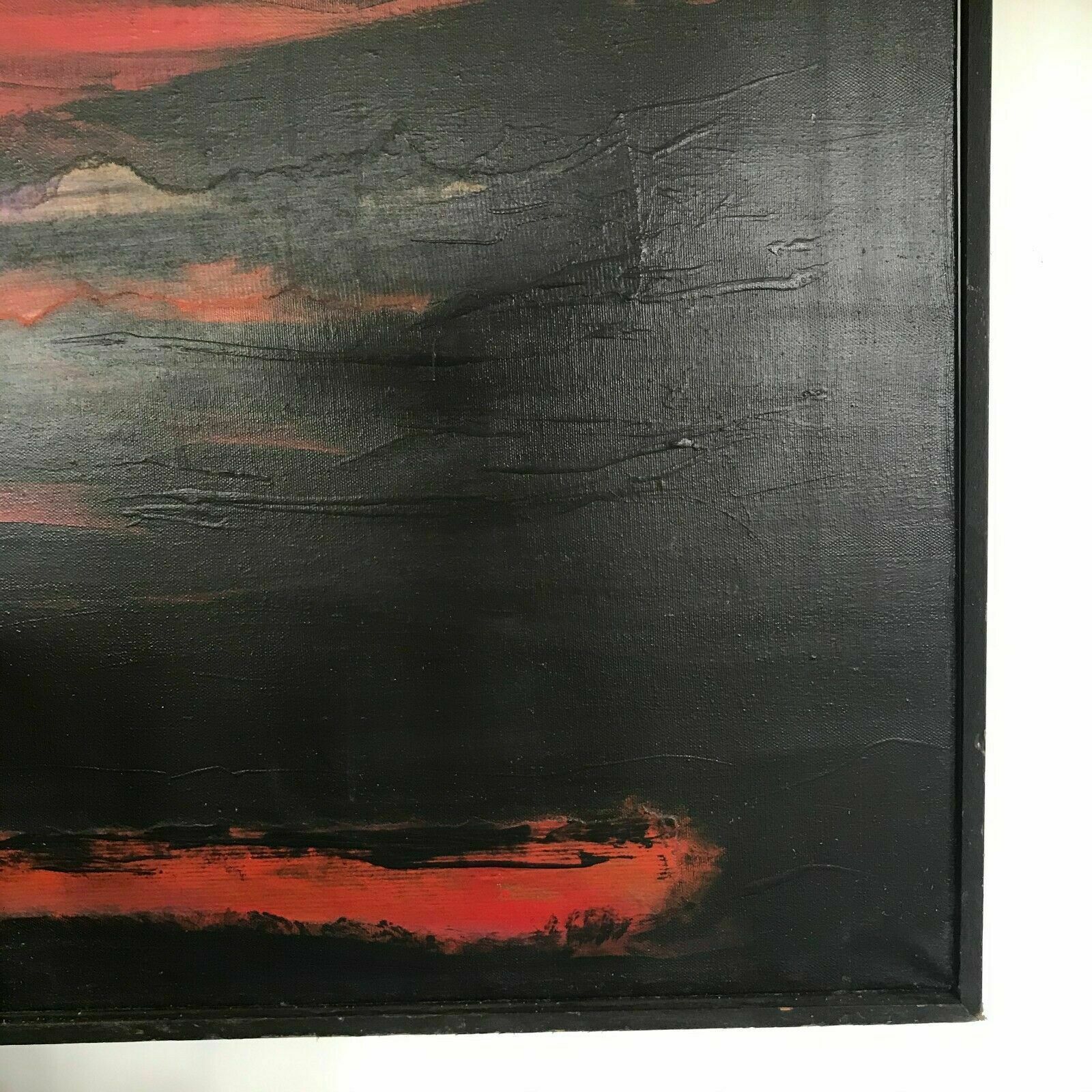 Oil On Canvas Christian Marie Moreau 1980 St Jean Cap Ferrat XX Century photo for sale