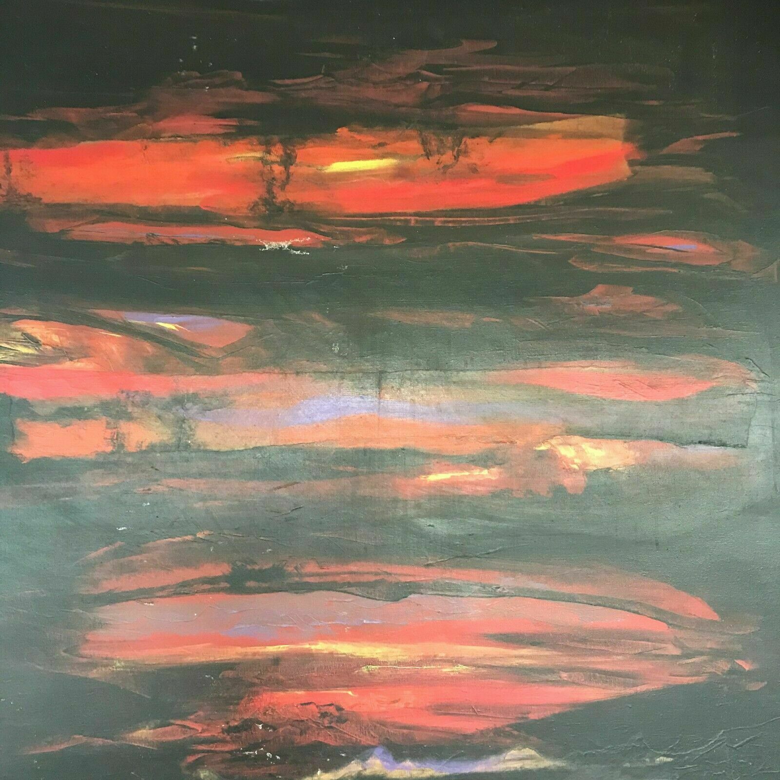 Oil On Canvas Christian Marie Moreau 1980 St Jean Cap Ferrat XX Century photo vinterior