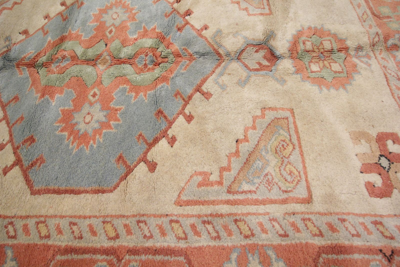 Vintage Turkish Milas Rug, Handwoven Carpet Tribal Rugs For Sale  145x220cm photo Textiles