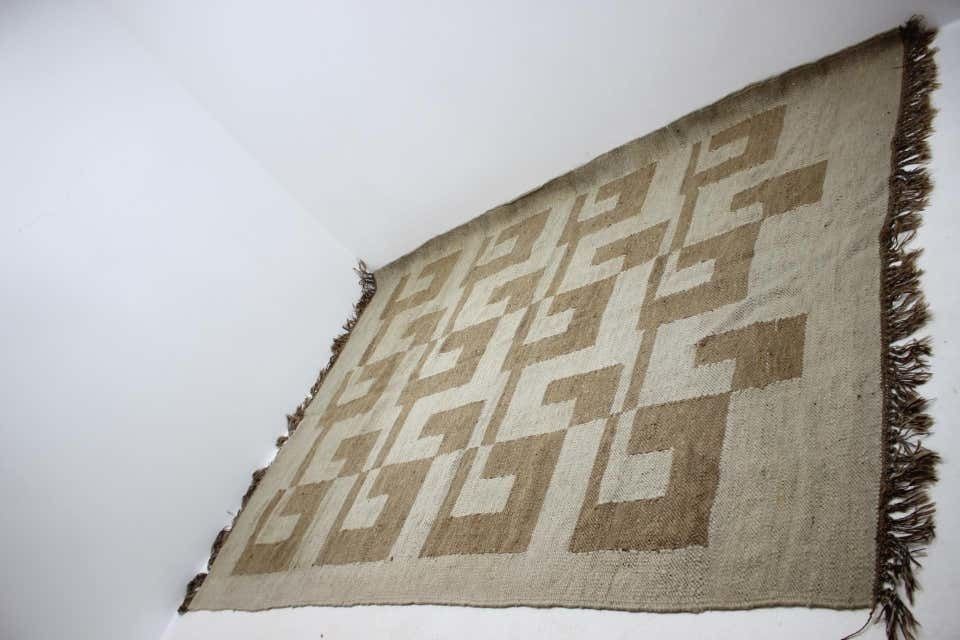 Midcentury Design Wool Carpet Rug / Carpet, 1980 photo furniture