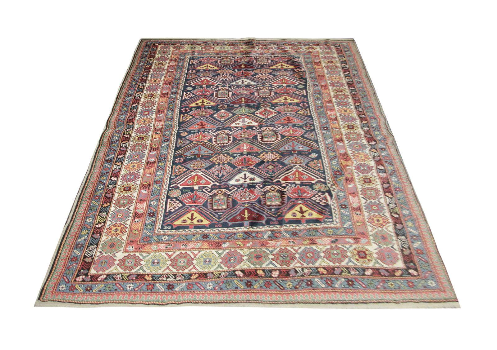 Rare Vintage Caucasian Rug Shirvan Handmade Wool Carpet 206 X 260 Cm photo furniture