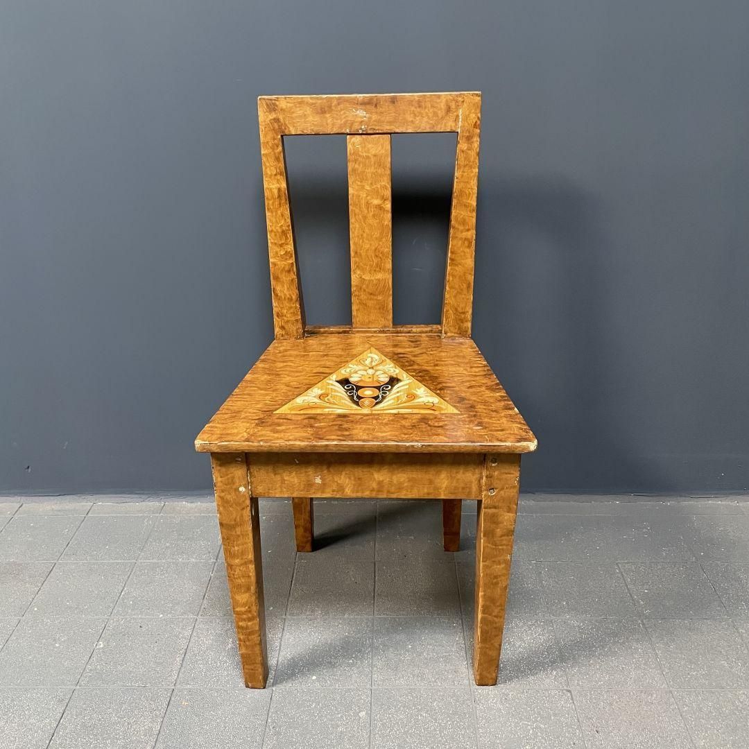 photo buy Set Van Twee Geschilderde Zweedse Stoelen