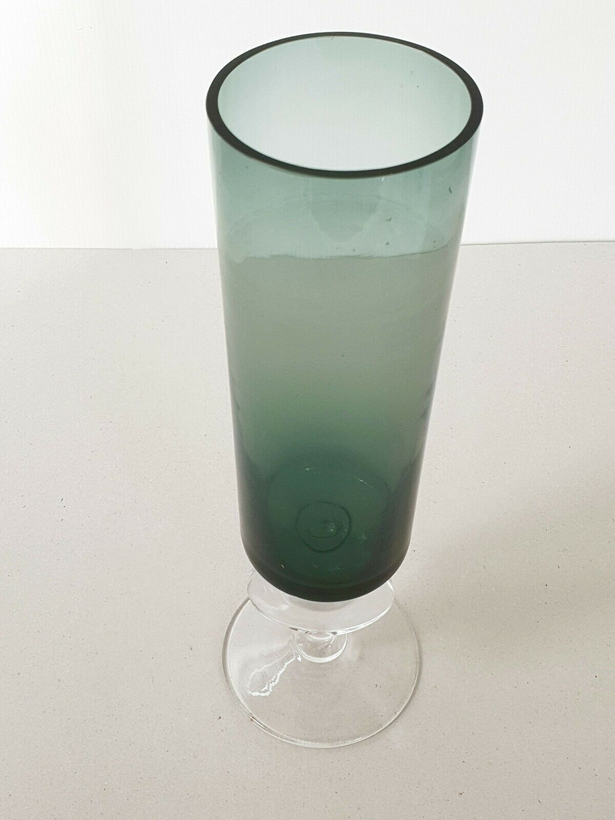Superb Vase 1960 1970 In Vintage Italian Glass 60s 70s Space Age 60/70 photo Home Decor