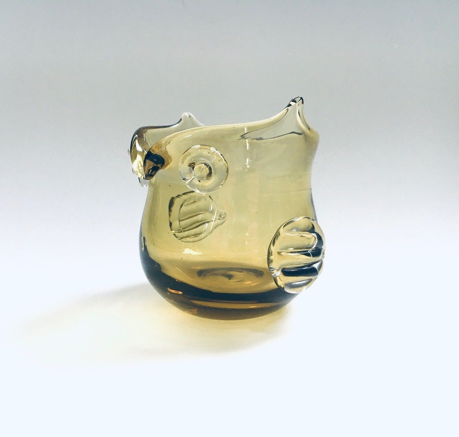 Murano Kunstglas Uil Karaf / Vaas, Jaren 1960 photo 127.72