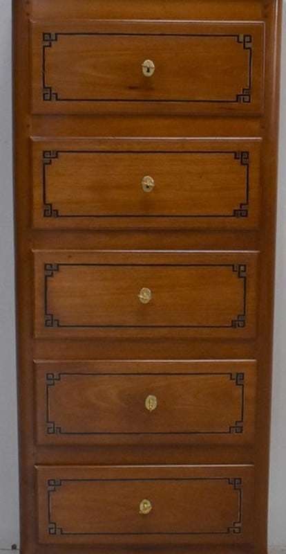 photo furniture Mahogany Chiffonier, Louis XV / Louis XVI Transition   Xviiith