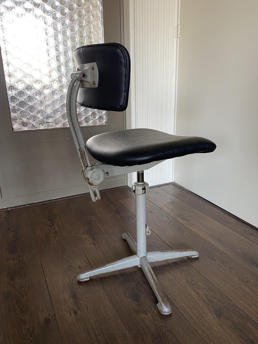 photo furniture Industrial Drawing Or Architect Desk Chair By Friso Kramer For Ahrend De Cirkel, 1950s