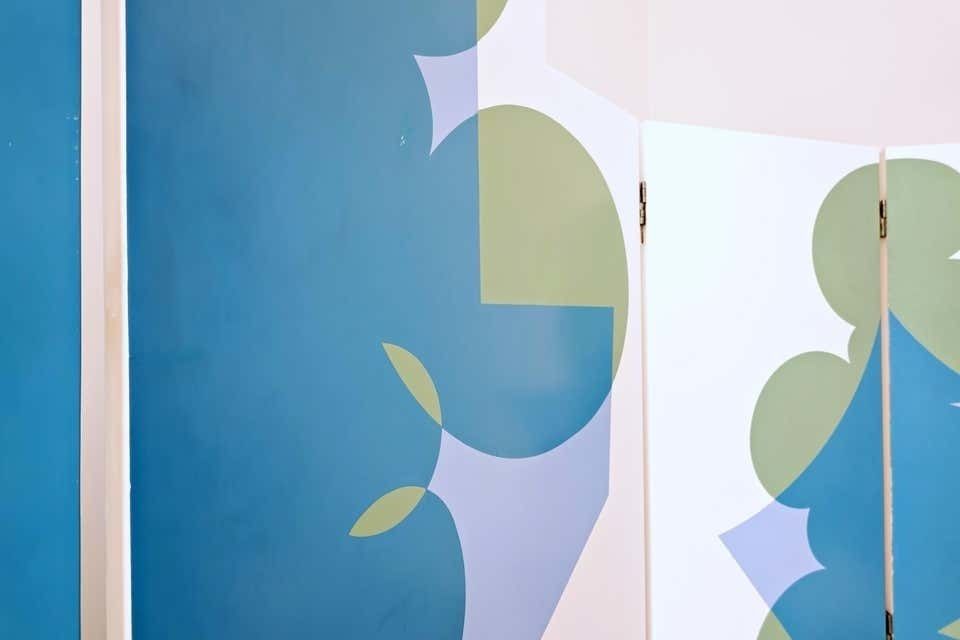 Folding Screen Model 'Balla' By Giacomo Balla For Simon Gavina, 1972 photo vinterior