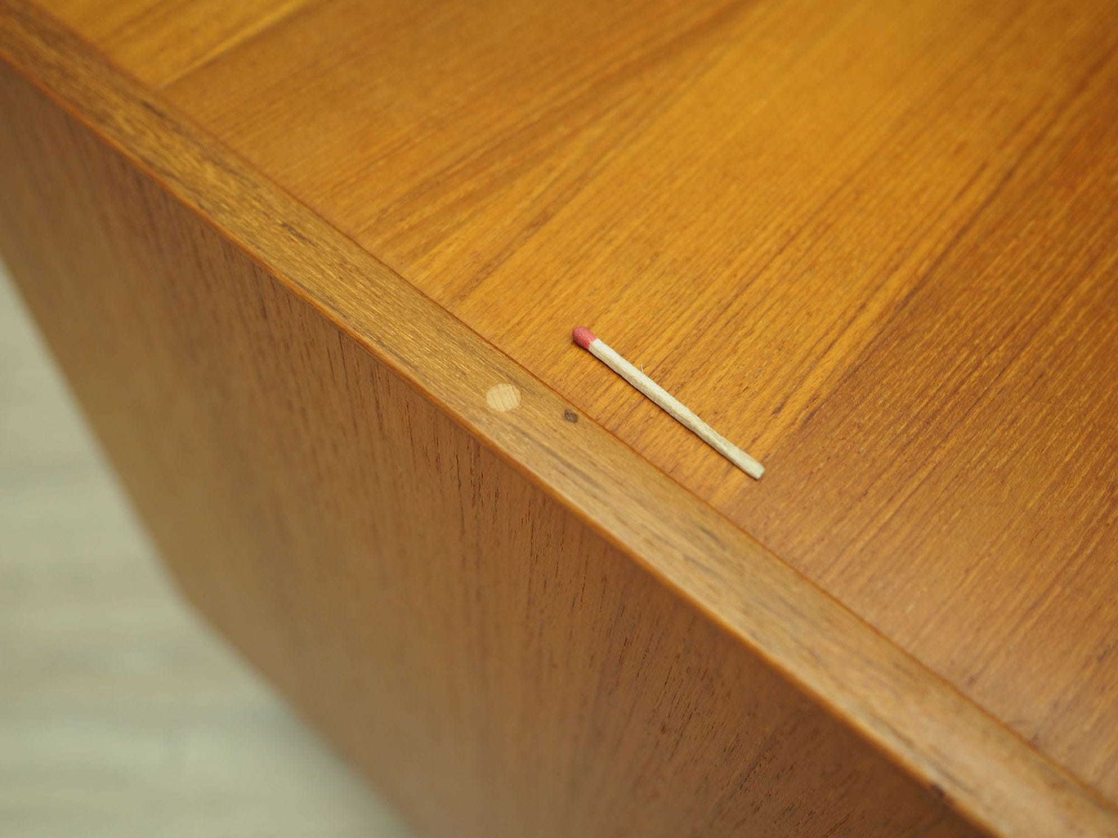 Teakhouten Kast, Deens Design, Jaren 1980, Productie: Denemarken photo vintage