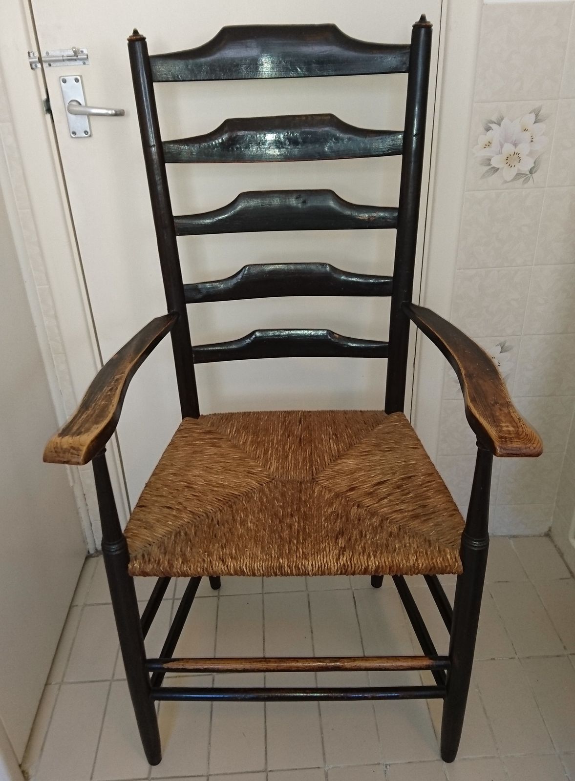 An Original Philip Clisset Ladderback Armchair An Arts And Crafts Classic photo for sale