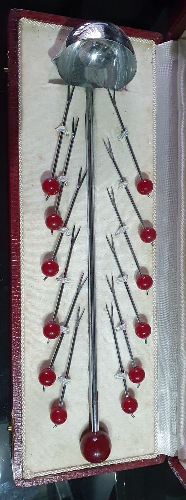 French Art Deco Cocktail Sticks And Ladle Set C.1930 photo Home Decor