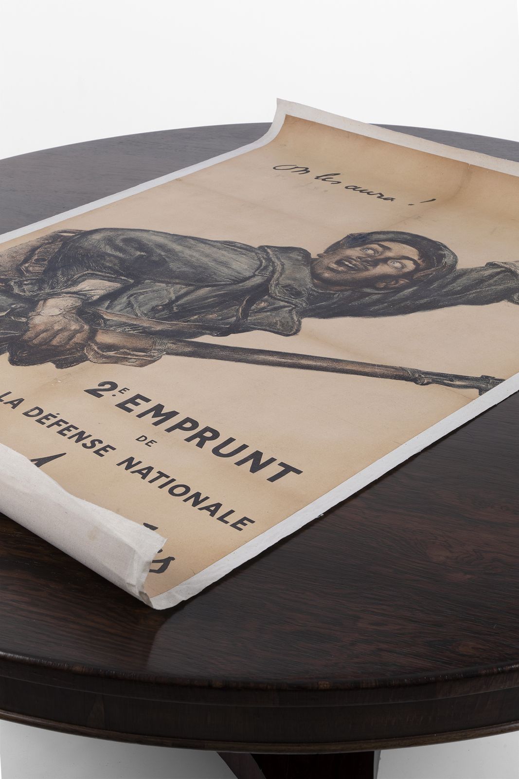 Oh Les Aura! Original French Poster Of World War 1 photo furniture