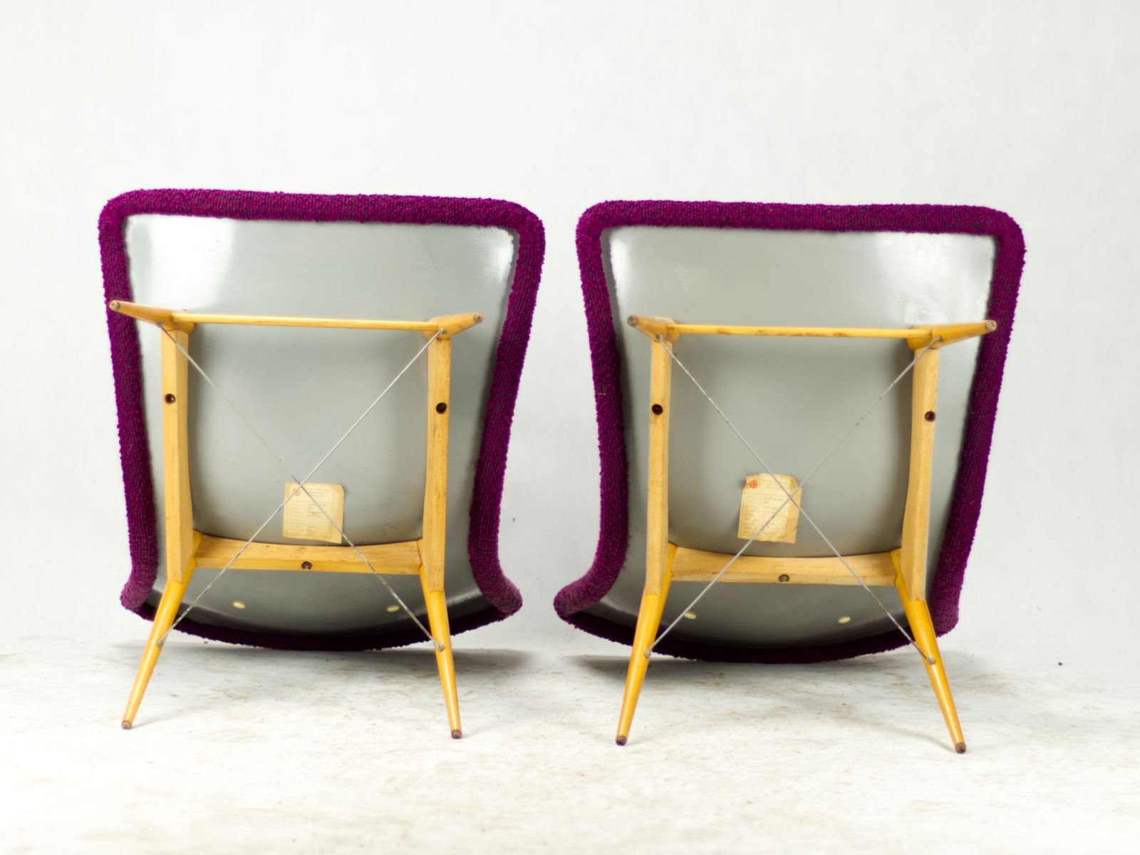 Furniture Mid Century Lounge Chairs By Miroslav Navrátil For český Nábytek, Czechoslovakia, 1960s photo