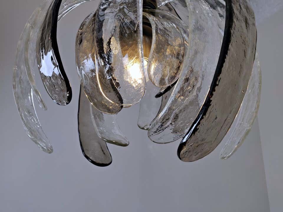Murano Glass Suspension Model "Artichoke" By Carlo Nason For Mazzega photo vinterior