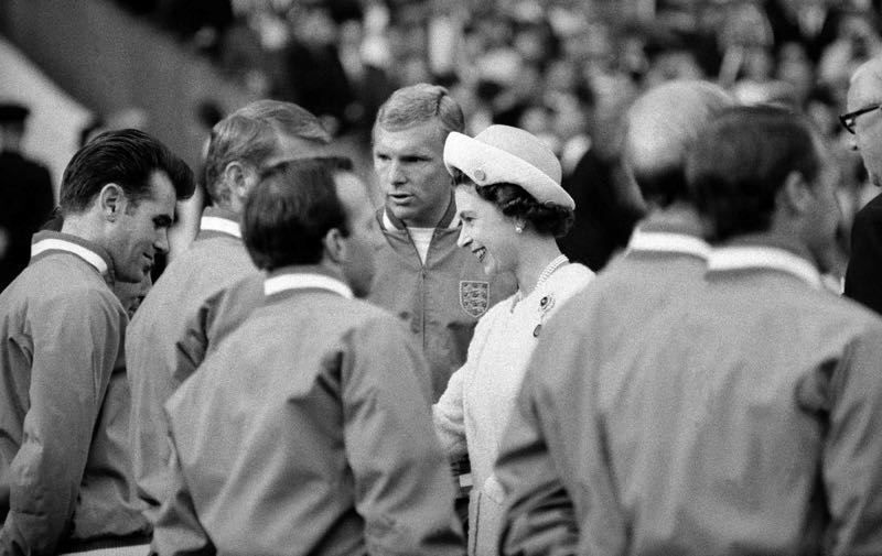 'Royal World Cup Winners' 1966 Archival Pigment Print Framed In White photo furniture