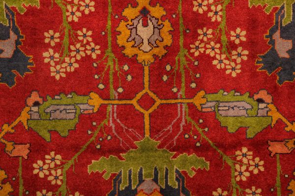 Large Antique British Axminister Carpet, Large Handwoven Wool Rug 1800 333x403cm photo furniture