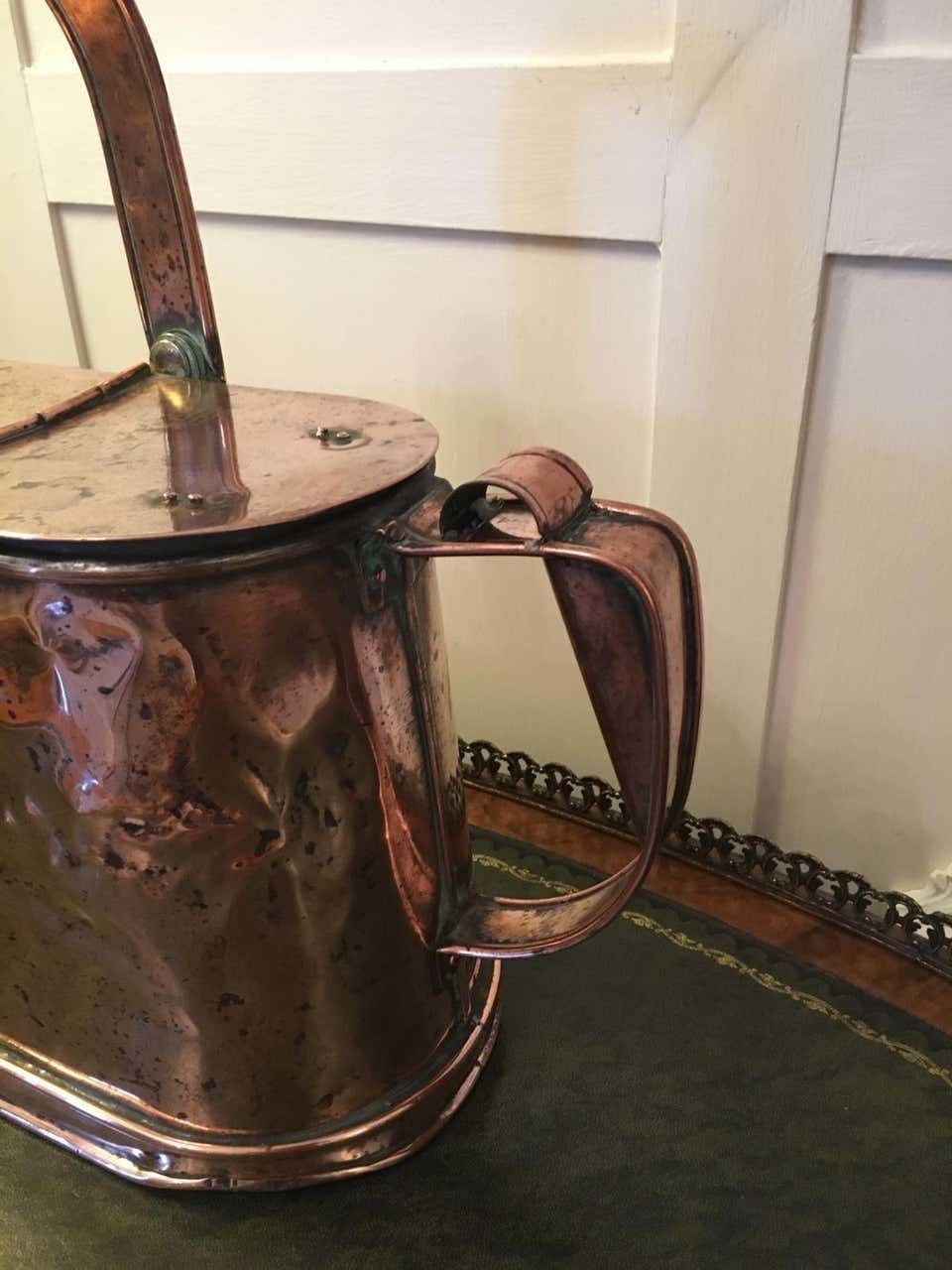 Quality Antique Victorian Copper Watering Can photo buy