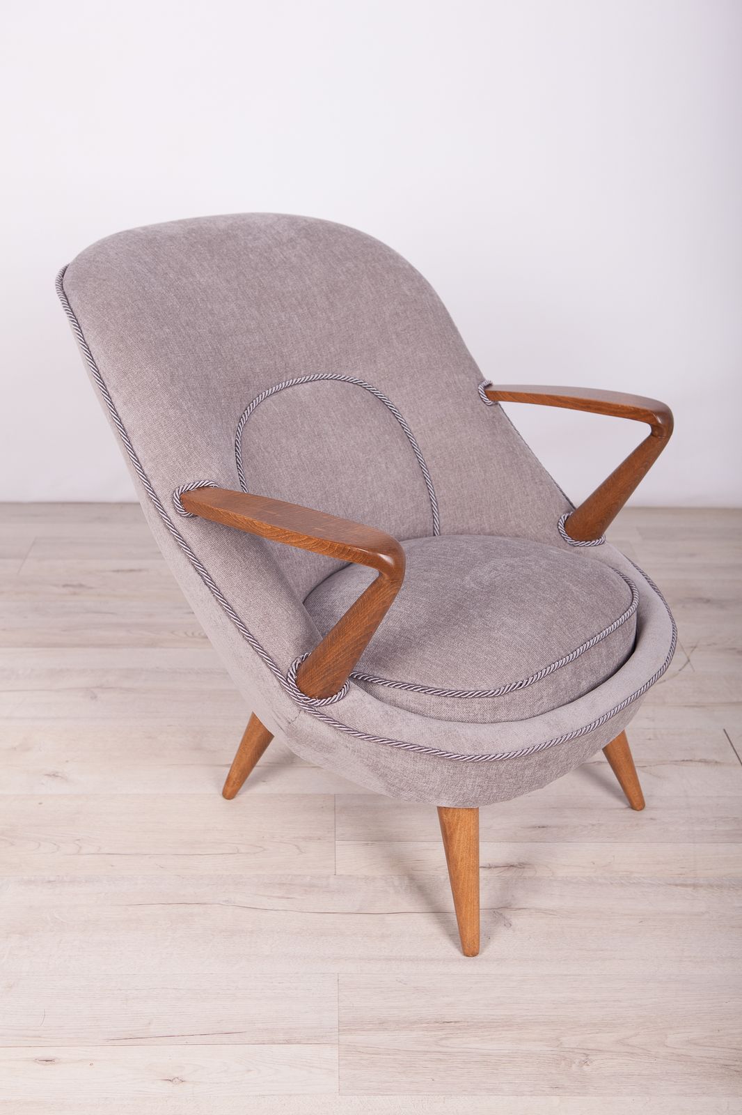 Model 345 Armchairs By J. Jędrychowicz & K. Racinowski For Poznan Furniture Factory, 1950s, Set Of 2 photo buy