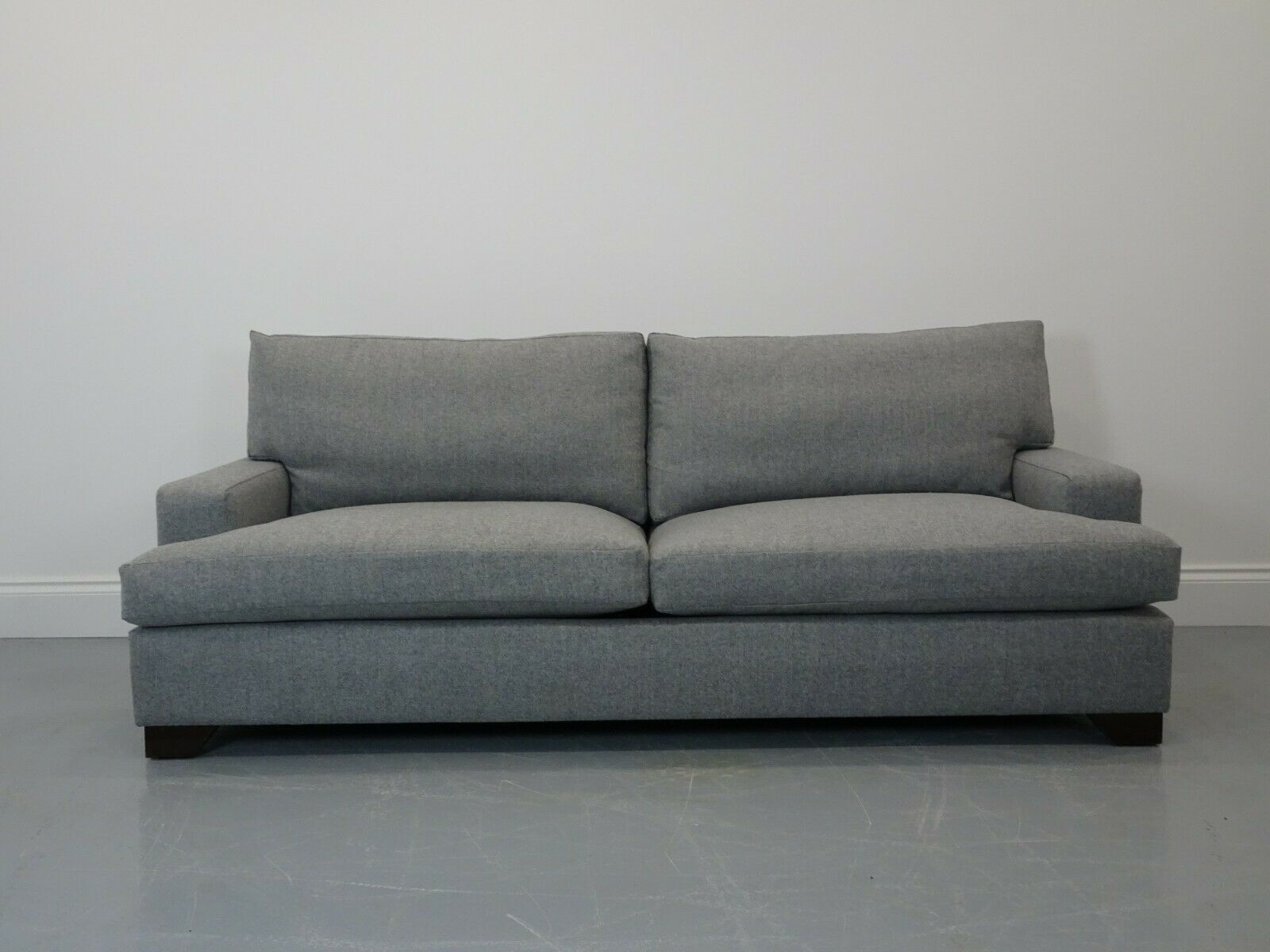 Stunning Kingcome Sherwood 2.5 Seater In Mid Grey Lambswool photo furniture