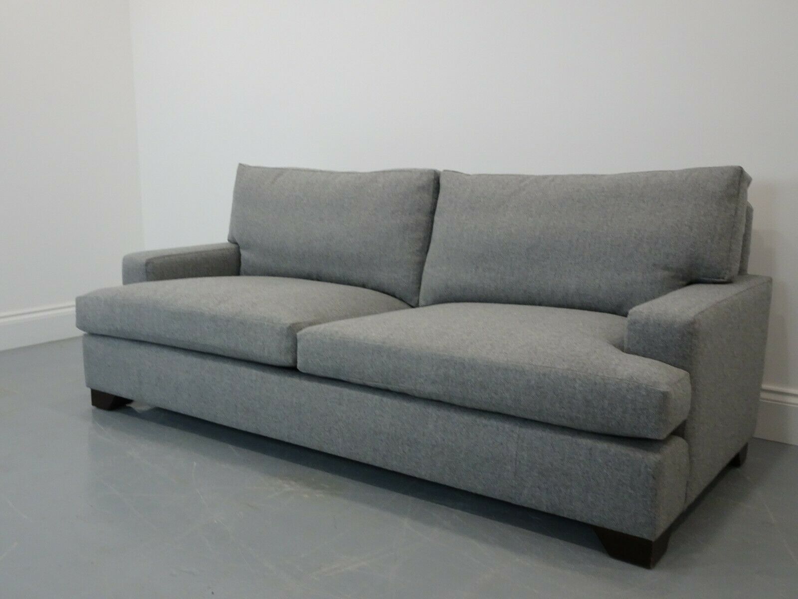 Stunning Kingcome Sherwood 2.5 Seater In Mid Grey Lambswool photo Furniture