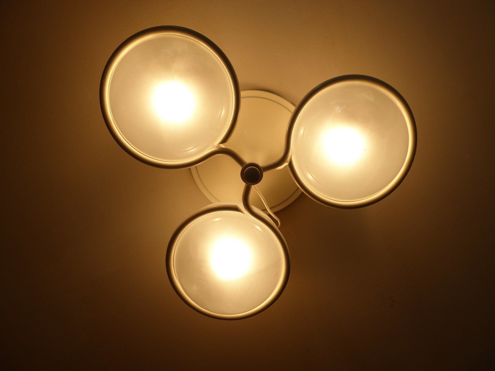 Mid Century 2042/3 Chandelier By Gino Sarfatti For Arteluce, 1963 photo Lighting